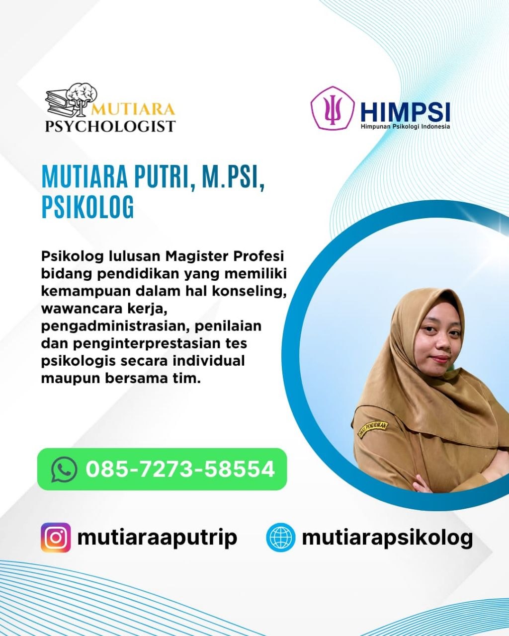 Profil dan informasi Mutiara Putri
